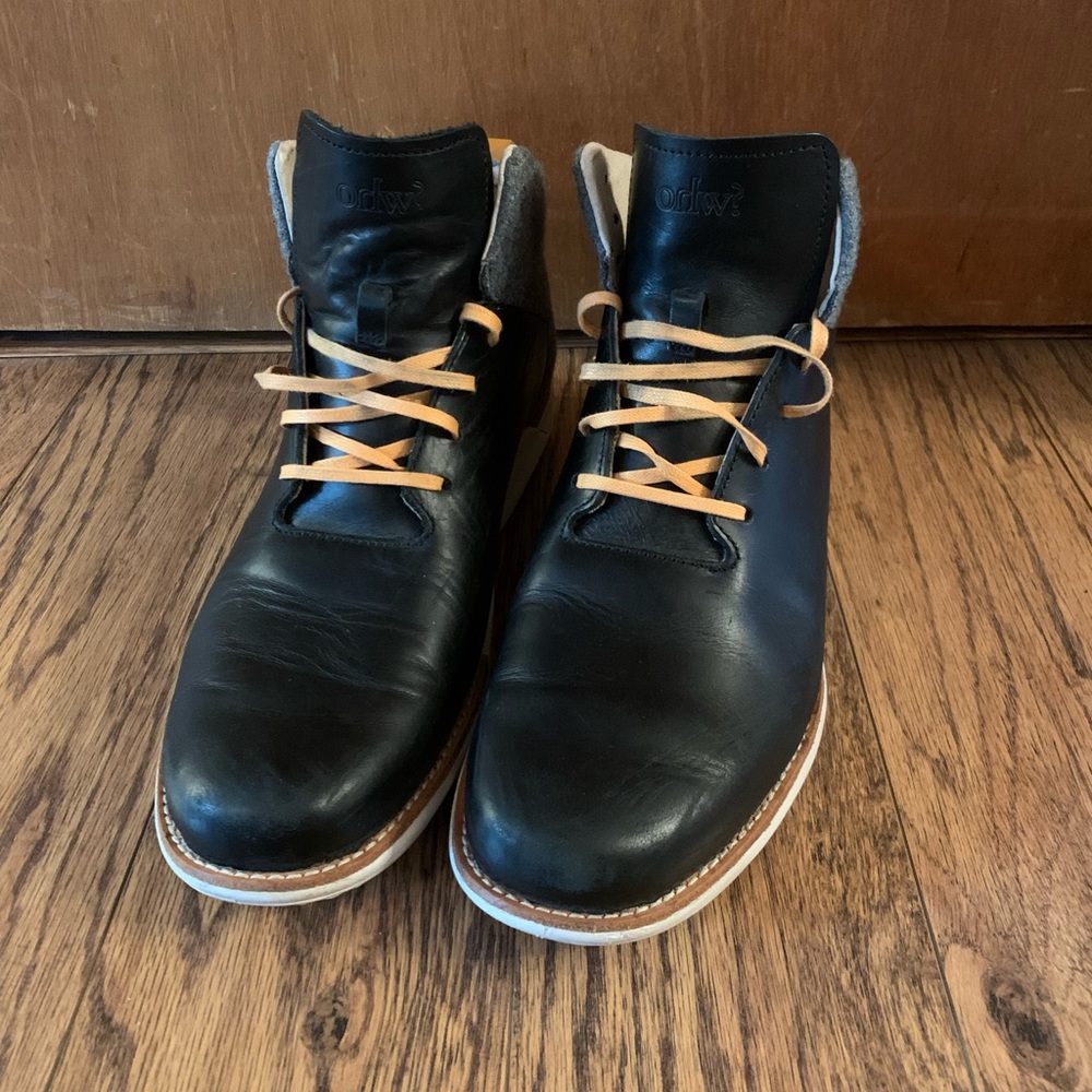 ohw? Leather and Wool Boots - Picture 3 of 6